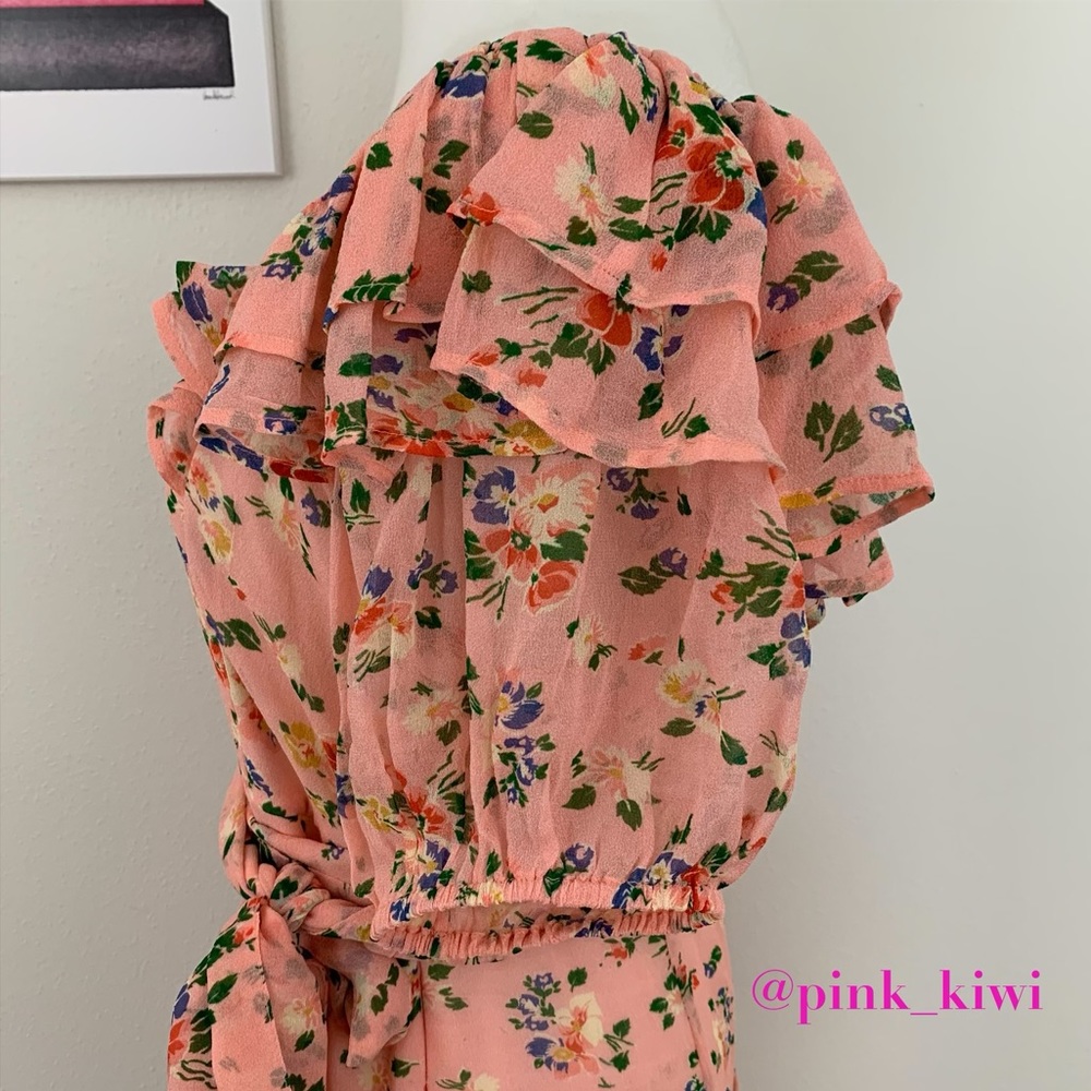 LoveShackFancy Kimbra Ruffle Floral Mini Dress - Picture 8 of 16